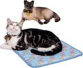 NACOCO Pet Cooling Mat Cat Dog Cushion Pad Summer Cool Down Comfortable Soft by HOME