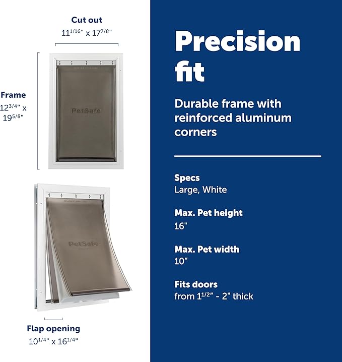 PetSafe Extreme Weather Aluminum Pet Door - Image 3