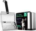 XIAOXINGYUN Stainless Steel Cat Litter Scoop, Metal Cat Litter Scooper by XIAOXINGYUN