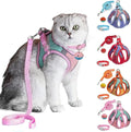 JSXD Cat Harness, Leash and Collar Set, Escape Proof Kitten Vest Harness by JSXD
