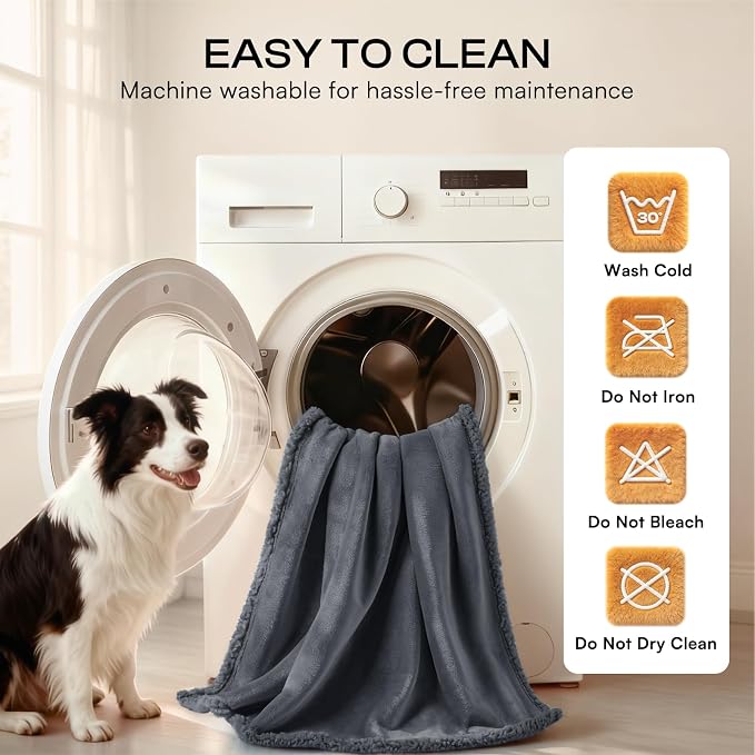 Waterproof Pet Blanket, Liquid Pee Proof Dog Blanket - Image 8