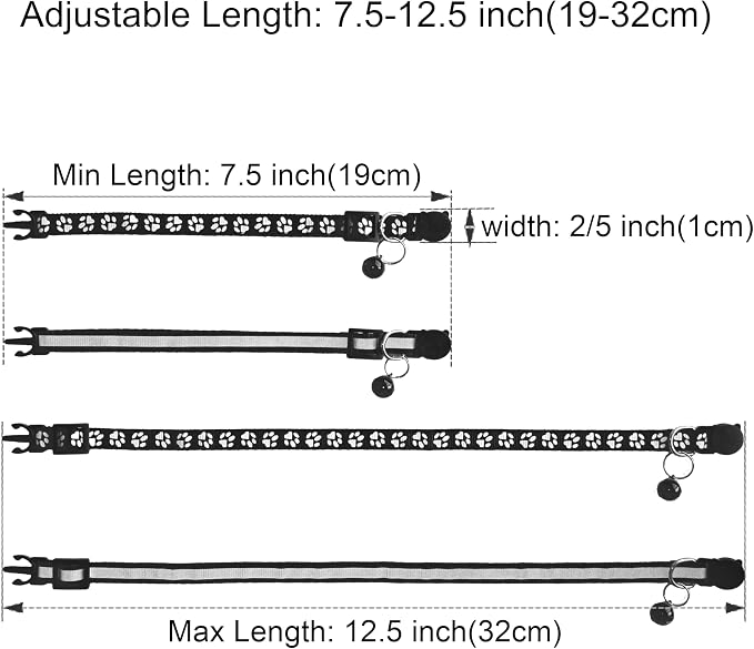 2 Pack Breakaway Cat Collars - Image 2