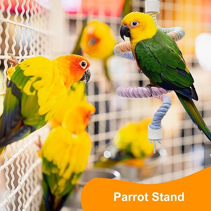 3 PCS of Bird perches Gradient Ropes, Used as Climbing Ropes - Image 3