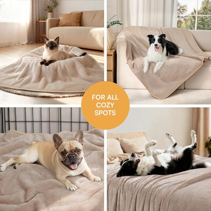 Luciphia Waterproof Pet Blanket, Liquid Pee Proof Dog Blanket - Image 6