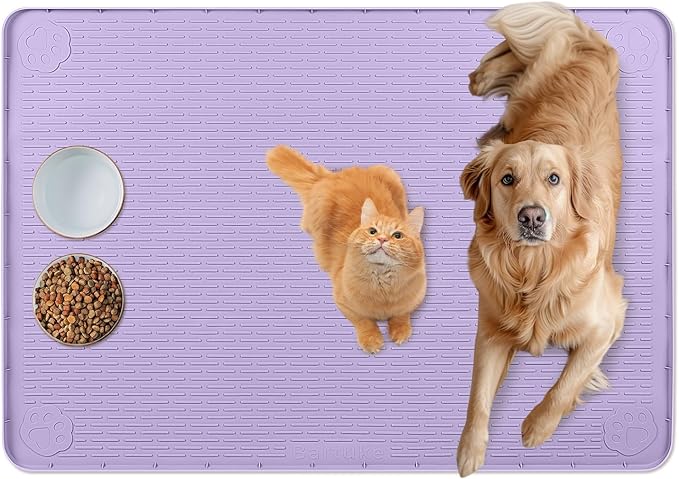 Cat Food Mat by Bartuke