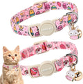 ARING PET 2 Pack Easter Cat Collars-Cute Easter Eggs Cat Collar Breakaway by ARINGPET