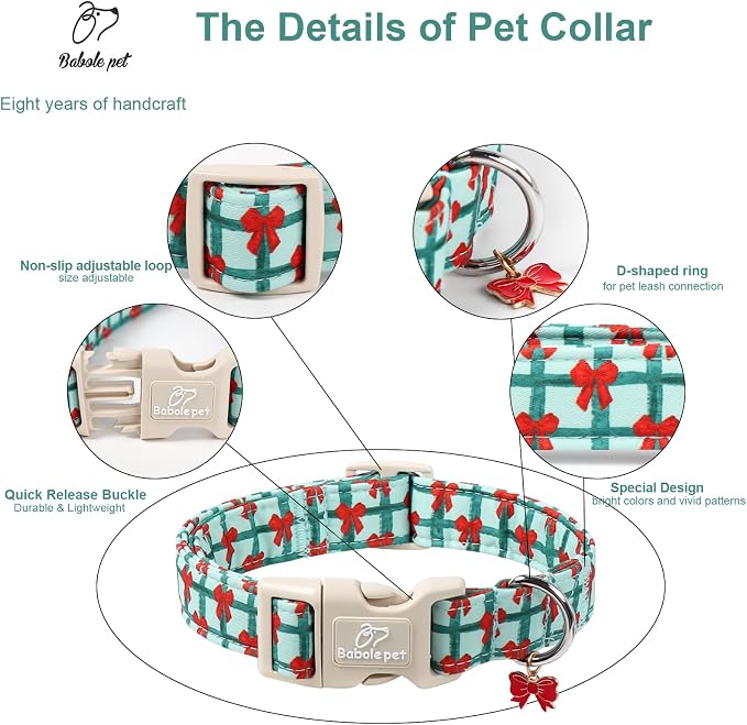 Christmas Dog Collar for Giant Large Dogs - Image 4