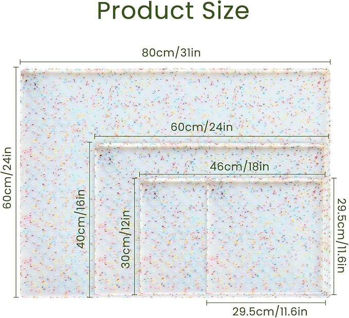 Ptlom Dog Food Mat Anti-Slip Dog Bowl Mats - Image 2
