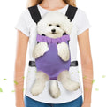 Pet Carrier Backpack, Hands-Free Adjustable Dog Front Carrier Legs Out & by Hpetppy