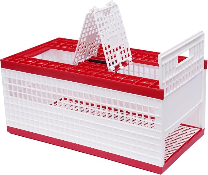 Plastic Foldable Pigeon Carrier Cage, Racing Pigeon Carrier Box by Unknown