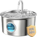 Cat Water Fountain Stainless Steel: Cat Fountain by ATMZIQXR
