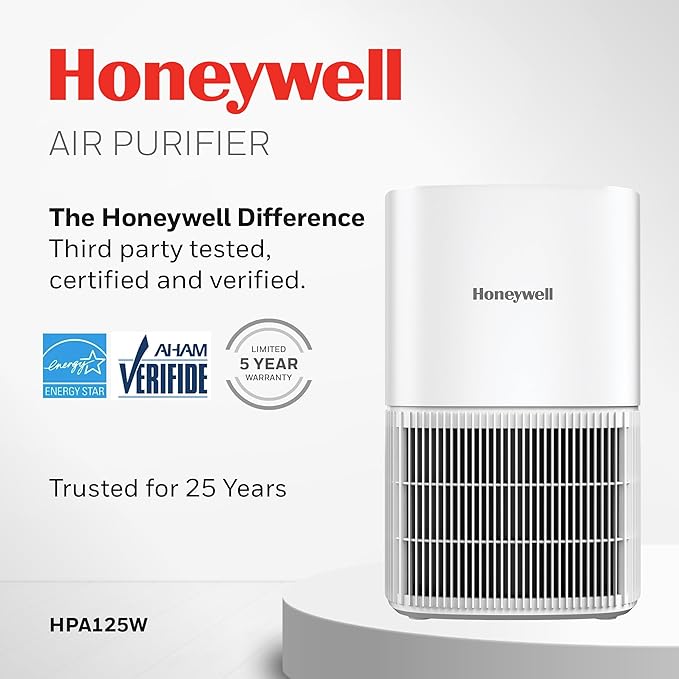 Honeywell Allergen Plus Compact HEPA Small Room Air Purifiers - Image 2