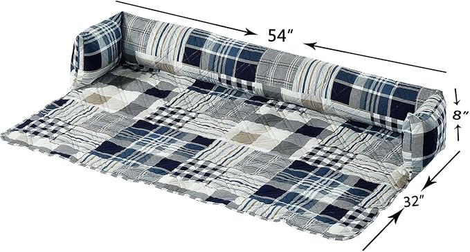 Brilliant Sunshine Quilted Calming Dog Bed Mat, Removable Washable Cover - Image 3