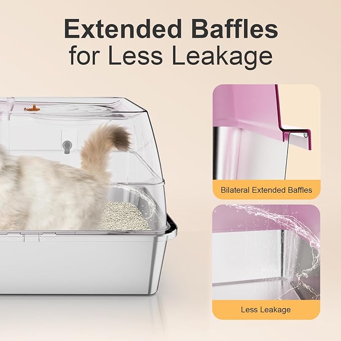 Stainless Steel Litter Box - Image 4