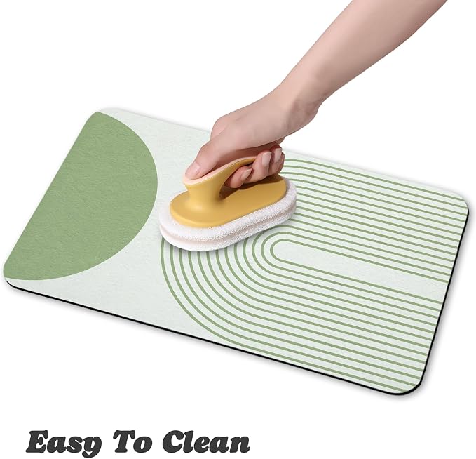 Dog Food Mats for Floors Waterproof, Cat Water Bowl Mats Pet Feeding Absorbent - Image 4