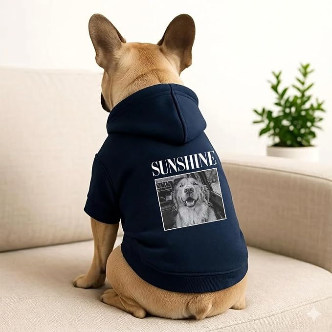 Personalized Name Dog Hoodie, Print Hoodies Pets Name, Custom Pet Memorial - Image 2