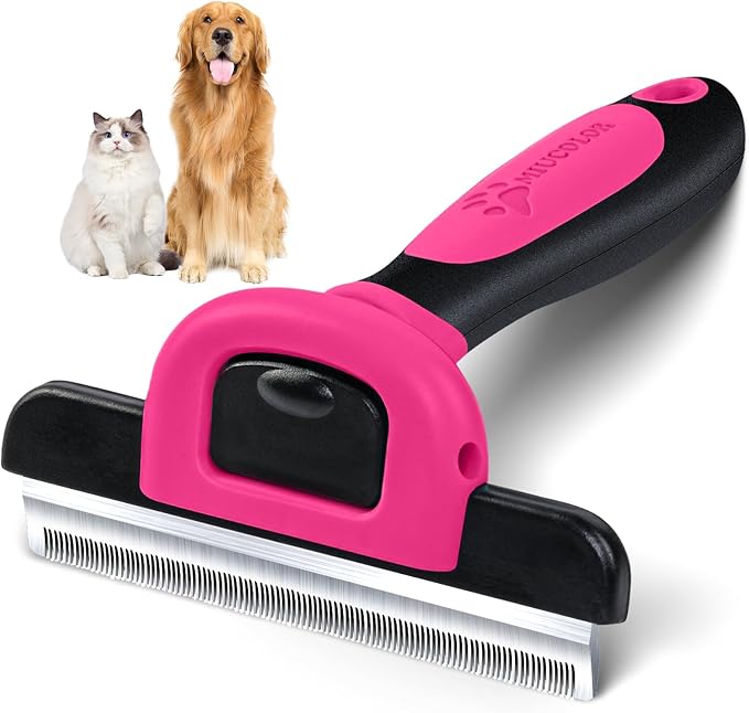 MIU COLOR Pet Grooming Brush, Deshedding Tool by MIUCOLOR