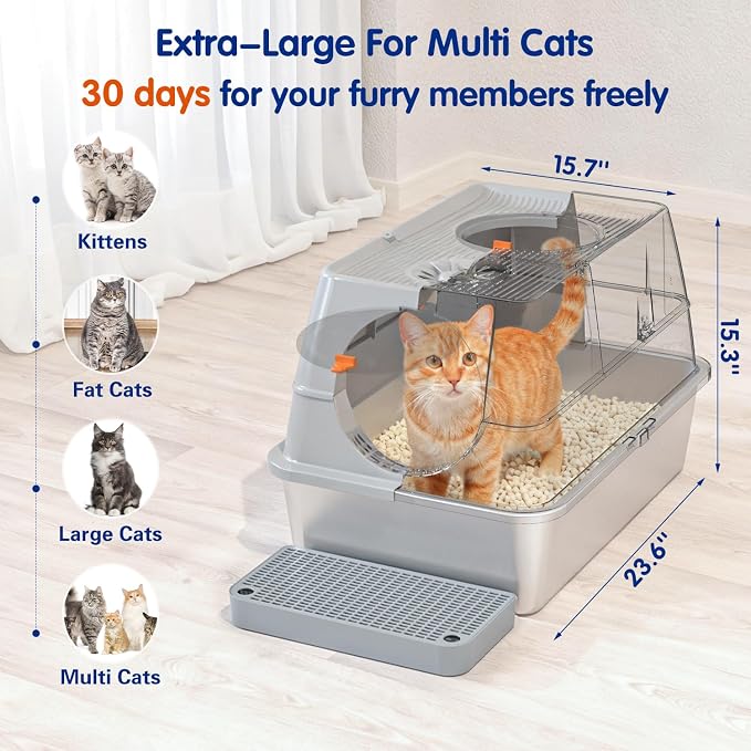 Stainless Steel Litter Box - Image 7