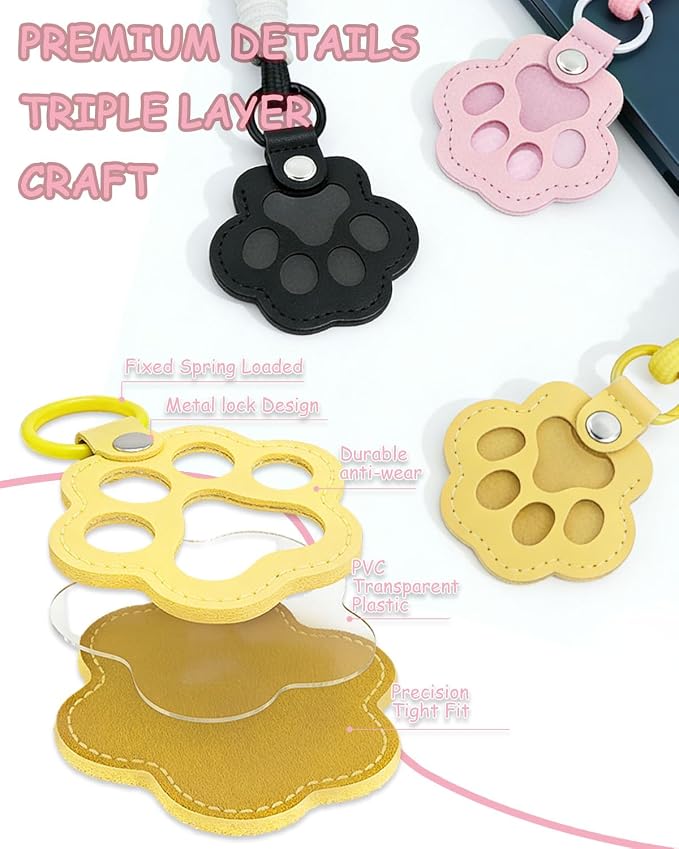 Paw Dog Hair Keychain - Image 2