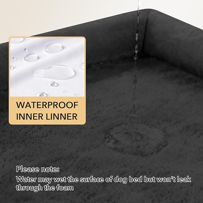 Orthopedic XXL Dog Beds, Waterproof Egg Crate Foam Big Pet Bed - Image 3