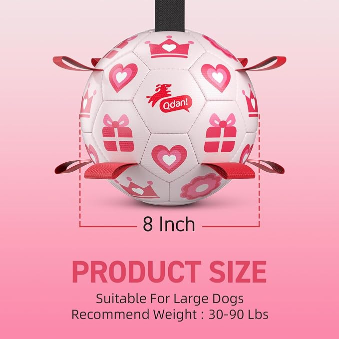 QDAN Valentines Gift Dog Toys, Interactive Tug of War Toy, Puppy Birthday Gifts - Image 7