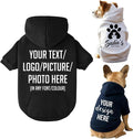 Personalized Name Dog Hoodie, Print Hoodies Pets Name, Custom Pet Memorial by Noni