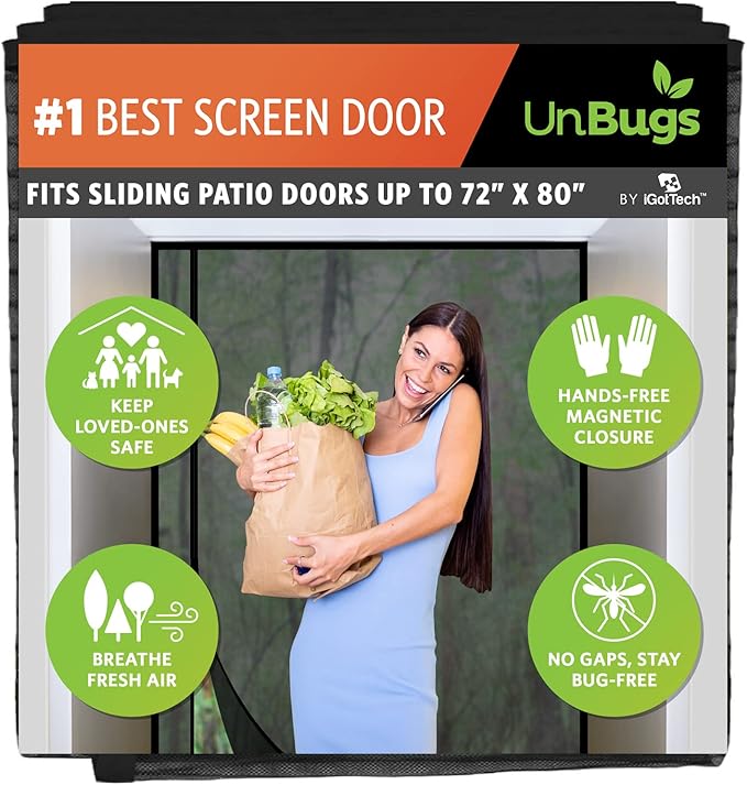 UnBugs Magnetic Screen Door by UnBugs