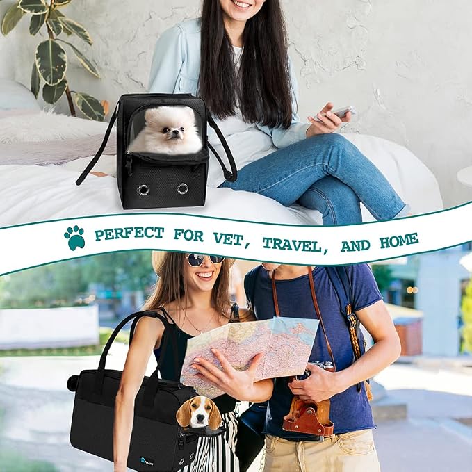 PetAmi Dog Purse Carrier for Small Dogs, Airline Approved Soft Sided Pet Carrier - Image 7