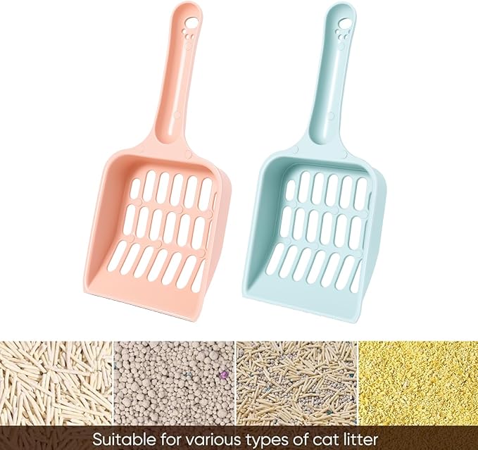 Cat Litter Scoop Litter Scooper Cat Scooper Deep Shovel Cat Litter Scoops Metal - Image 6