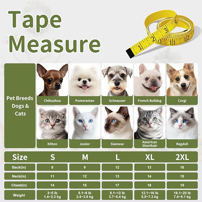 Waffle Knit Cat & Dog T Shirt for Small Dogs, Stretchable Puppy Shirt for - Image 6