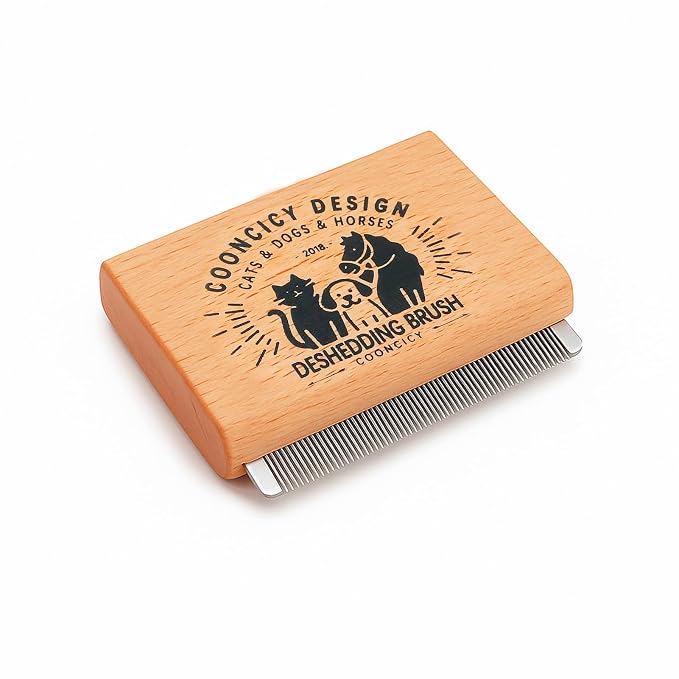 Deshedding Brush for Cats, Pets by Cooncicy