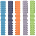 Xtra Tough Sensory Chew Toys for Autistic, 5 Pack Chew Toys for Aggressive by EnjoyLifeBabyCare