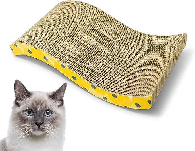 Our Pets OurPets The Wave Curved Catnip Cat Scratcher by OurPets