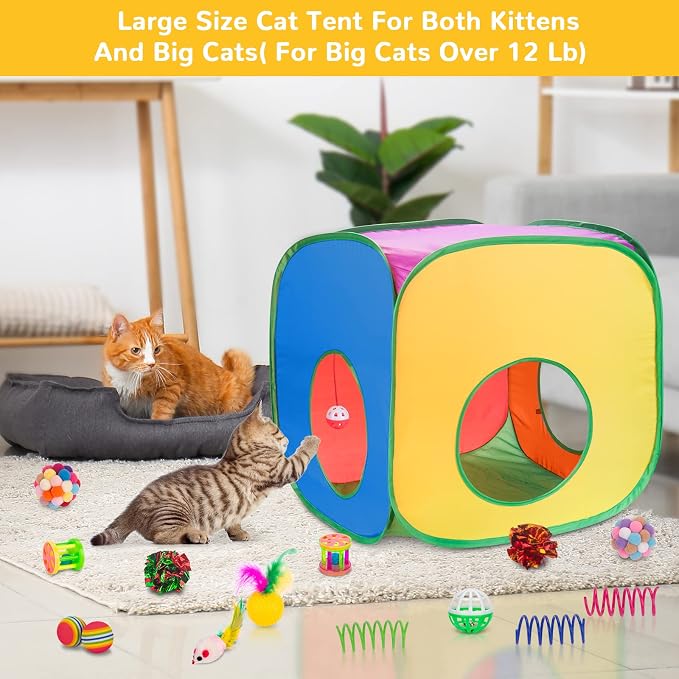 Retro Shaw Cat Toys, Interactive Kitten Toys - Image 2