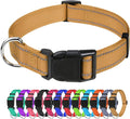 TagME Reflective Nylon Dog Collars, Adjustable Classic Collar by TagME