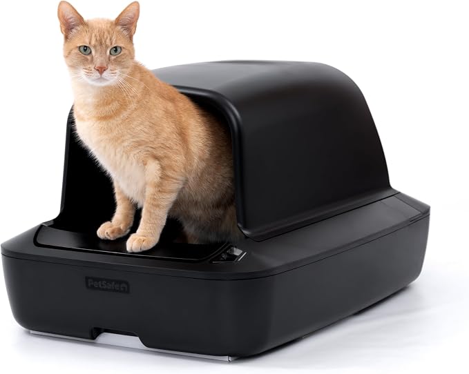 PetSafe ScoopFree Crystal Pro Self-Cleaning Cat Litter Box System – Enclosed by PetSafe