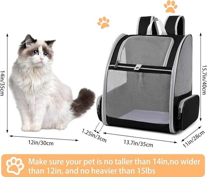 Cat Backpack Dog Backpack Carrier - Image 7