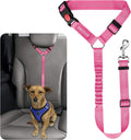 BWOGUE Pet Dog Cat Seat Belts, Car Headrest Restraint Adjustable Safety Leads by BWOGUEPetHome