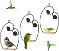 winemana Set of 3 Hummingbird Swings, Rust Resistant Metal Frame, Wooden Dowel by winemana