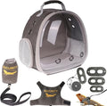 Bearded Dragon Carrier Backpack by halinfer