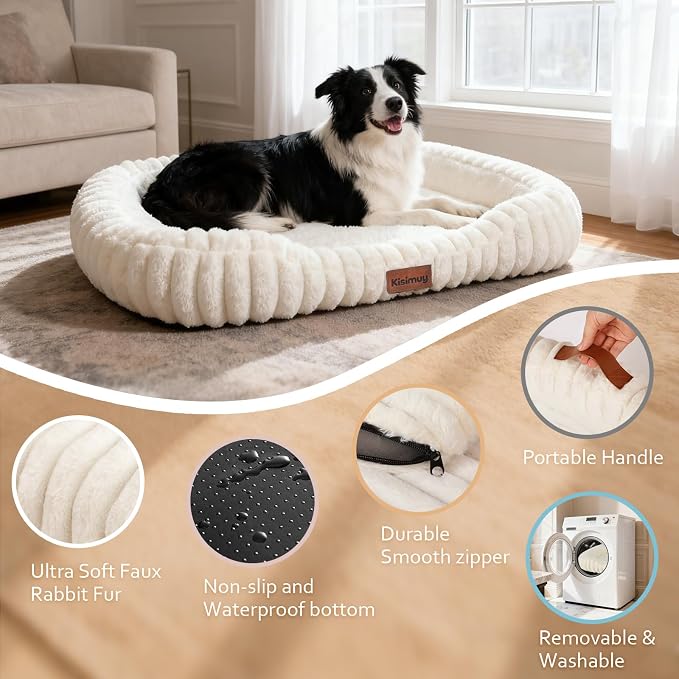 Washable Dog Bed for Extra Large Dogs - Image 3