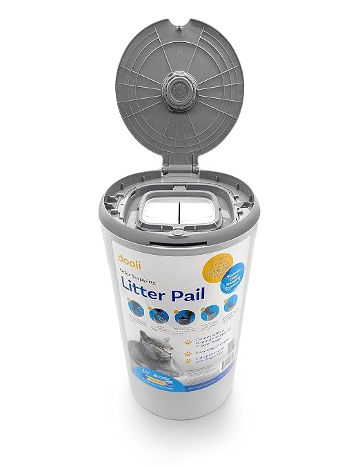 Odor Trapping Litter Pail – Odorless Cat Litter Pail - Image 8