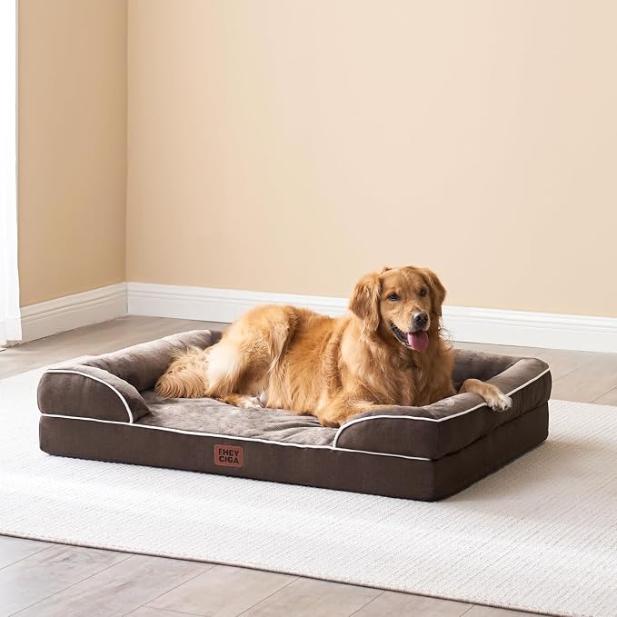 EHEYCIGA Orthopedic Dog Beds for Large Dogs, Waterproof Memory Foam Large Dog - Image 9