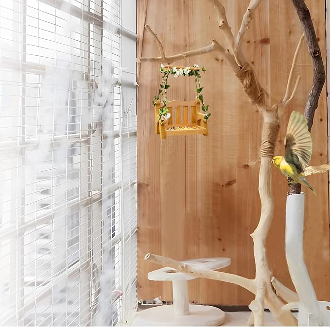 Notakia Set of 2 Swing Wild Bird Feeder Stand - Image 8