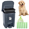 Dog Poop Trash Can for Outdoors, Dog Waste Trash Can for Yard Garden Home by Unknown