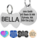 GoTags Stainless Steel Pet ID Tags, Personalized Dog Tags and Cat Tags by GoTags