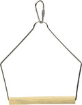 Prevue Pet Products BPV388 Natural Wood Birdie Basics Birch/Wire Swing by PrevuePetProducts
