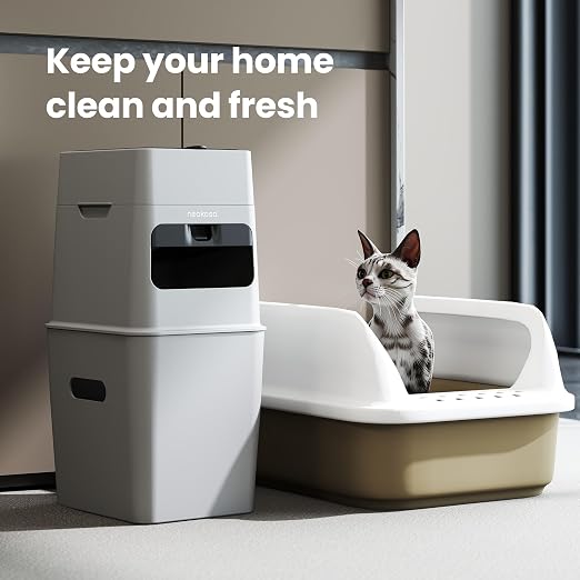 Neakasa PooGuard Litter Disposal Bin, 9.2L Trash Can - Image 9