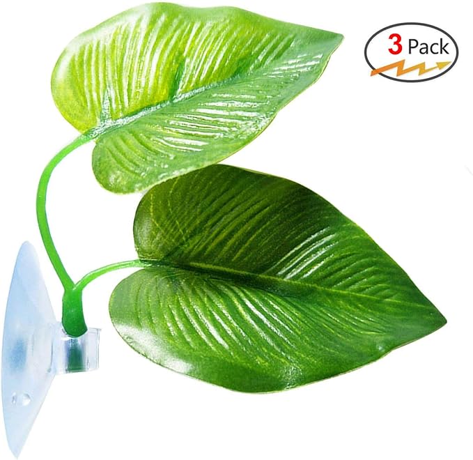 CousDUoBe 3 Pack Betta Fish Leaf Pad Improves Betta's Health by Simulating The - Image 8