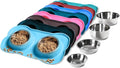 Hubulk Pet Dog Bowls 2 Stainless Steel Dog Bowl by Hubulk
